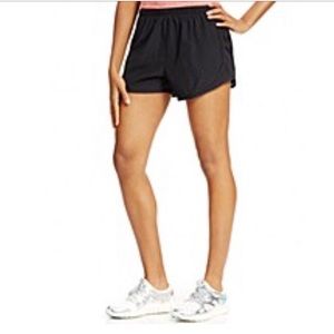 Black Mesh Active Running Workout Short